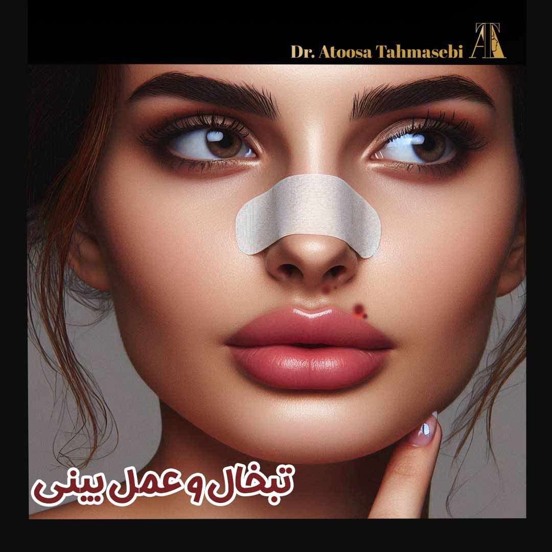 تبخال و عمل بینی - دکتر آتوسا طهماسبی
